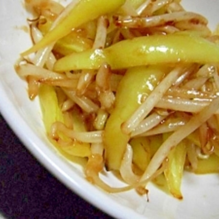 簡単 バナナピーマンともやしの麺つゆ炒め レシピ 作り方 By すぴかか 楽天レシピ 簡単 バナナピーマンともやしの麺つゆ炒め レシピ 作り方 By すぴかか 楽天レシピ